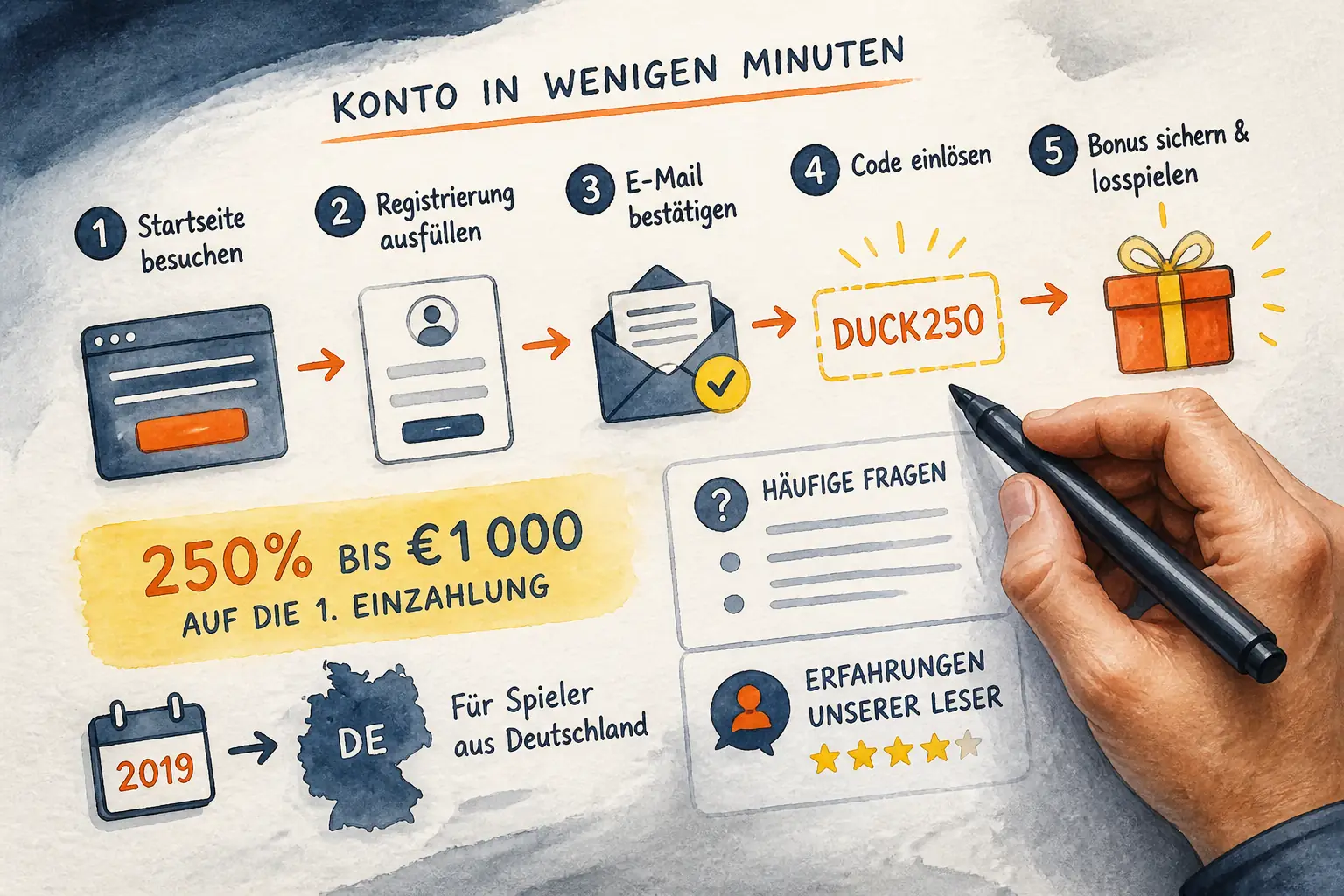 Beep Beep Casino Registrierung – Konto in wenigen Minuten erstellen visual guide for Beep Beep Casino